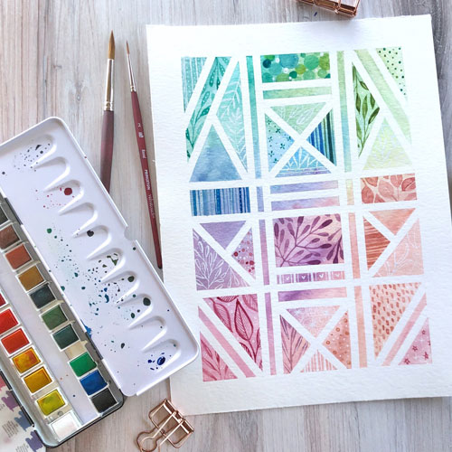 Free Watercolor Workshop with Leslie Tieu